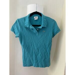 Lacoste Women's Polo Shirt Blue 40